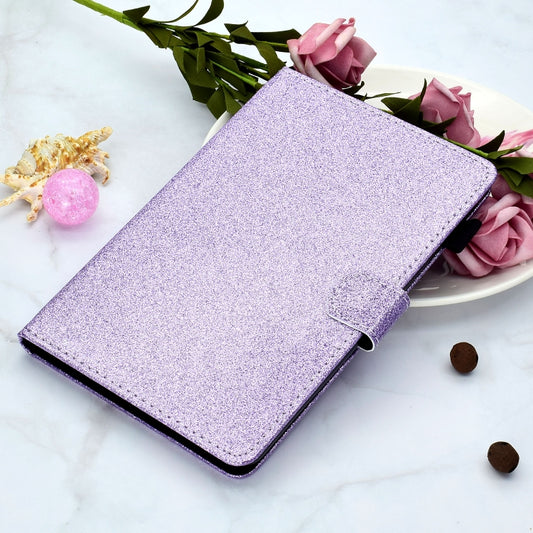 For iPad Pro 11 2025 / 2024 Glitter Smart Leather Tablet Case(Purple) by buy2fix