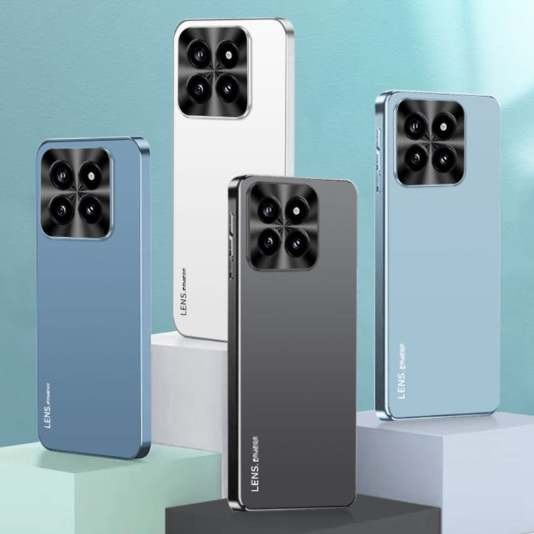 For Xiaomi Redmi K70 Ultra AG Frosted Electroplating Acrylic Phone Case(Sierra Blue) by buy2fix