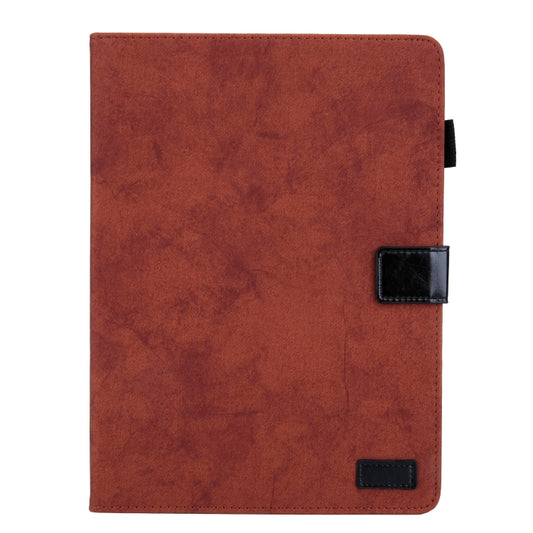 For iPad Pro 11 2025 / 2024 Cloth Texture Leather Tablet Case(Brown) by buy2fix