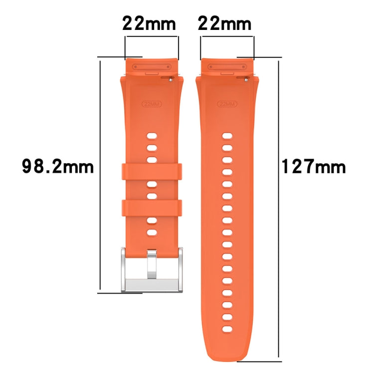 For OPPO Watch X2 Vertical Texture Silicone Watch Band(Black) - Watch Bands by buy2fix | Online Shopping UK | buy2fix