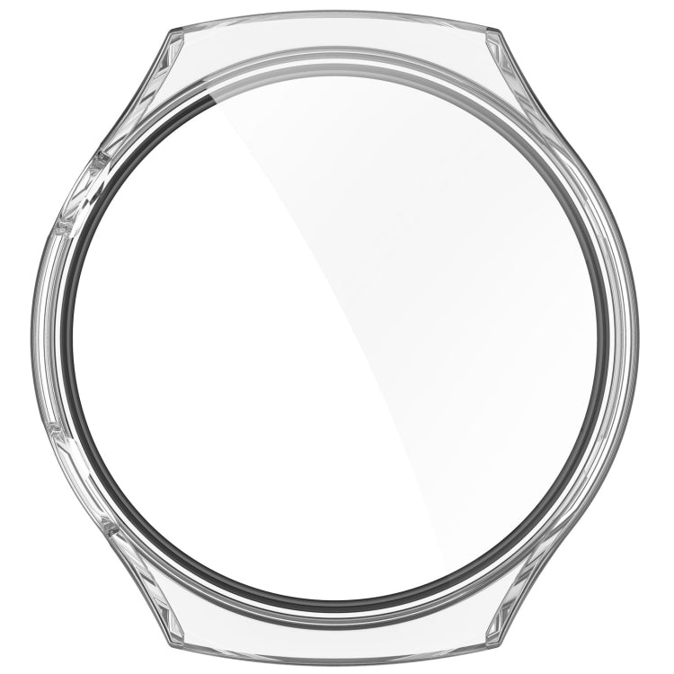 For Huawei Watch 4 Pro Space Edition PC + Curved Glass Film Integrated Watch Protective Case(Transparent) - Watch Cases by buy2fix | Online Shopping UK | buy2fix