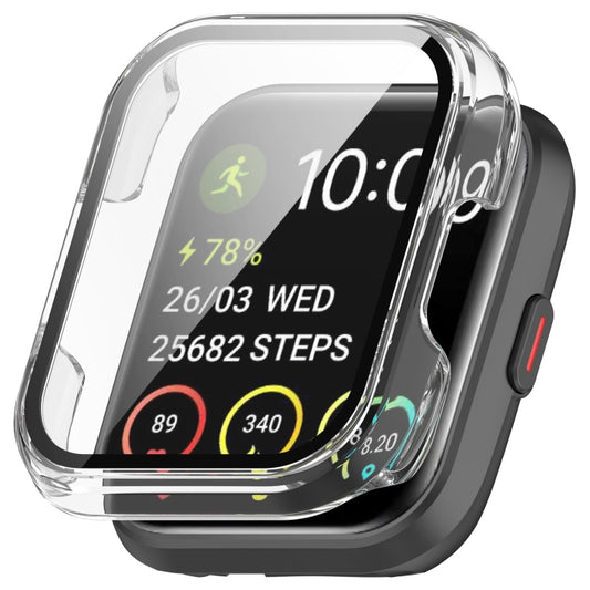 For SKG V7 / V7 Pro Tempered Film Integrated PC Watch Protective Cover(Transparent) - Watch Case by buy2fix | Online Shopping UK | buy2fix
