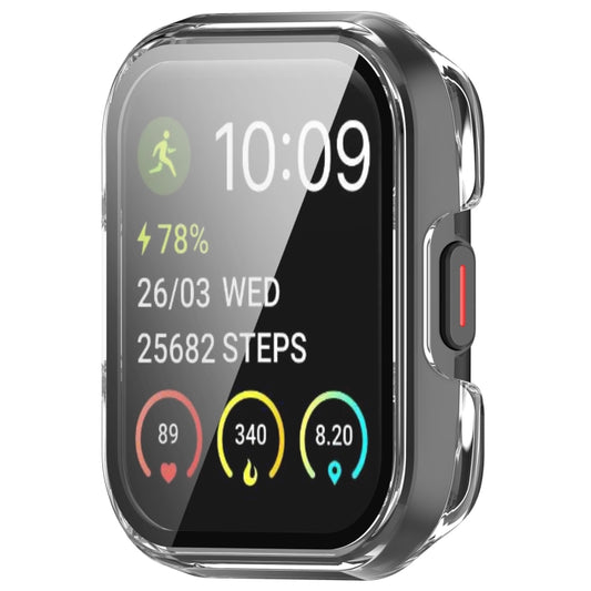 For SKG V7 / V7 Pro Tempered Film Integrated PC Watch Protective Cover(Transparent) - Watch Case by buy2fix | Online Shopping UK | buy2fix