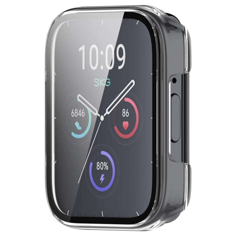For SKG V9 Tempered Film Integrated PC Watch Protective Cover(Transparent) - Watch Case by buy2fix | Online Shopping UK | buy2fix