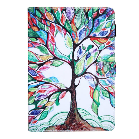 For iPad Pro 11 2025 / 2024 Colored Drawing Leather Smart Tablet Case(Life Tree) by buy2fix