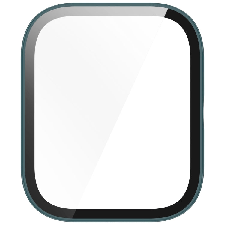 For Xiaomi HayLou GST/GST Lite/RS4 Plus PC + Tempered Film Integrated Watch Protective Case(Pine Green) by buy2fix