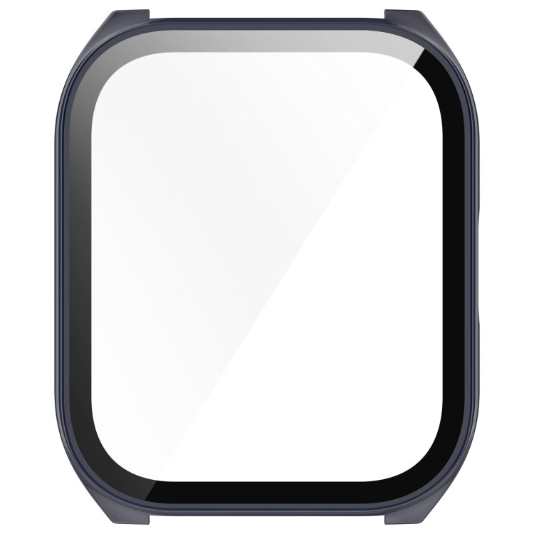 For Xiaomi HayLou Smart Watch 2 Pro PC + Tempered Film Integrated Watch Protective Case(Ink Blue) by buy2fix