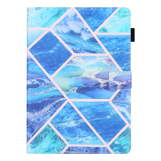 For iPad Pro 11 2025 / 2024 Colored Drawing Leather Smart Tablet Case(Blue Grid) by buy2fix