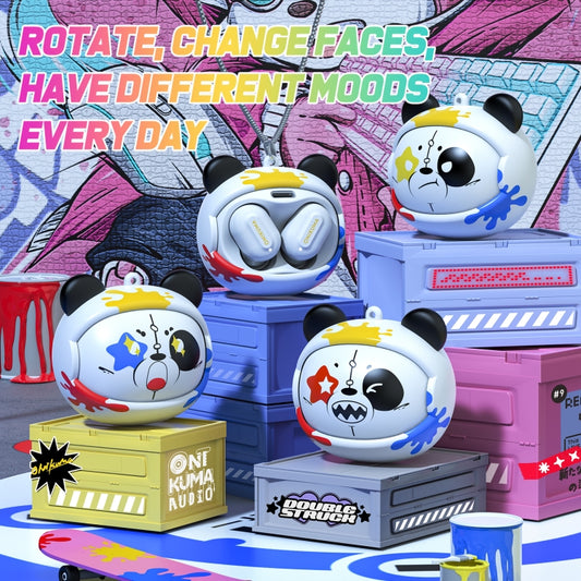 ONIKUMA T20 TWS Gaming Wireless Bluetooth Earphone(White) by ONIKUMA