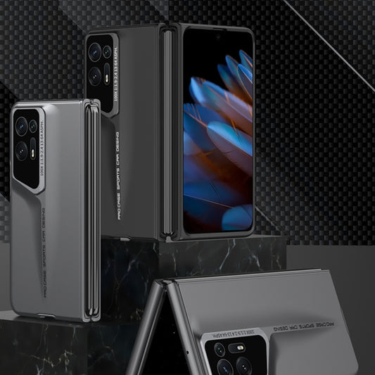 For OPPO Find N2 GKK Blade Ultra-thin Full Coverage Phone Case(Grey) by GKK