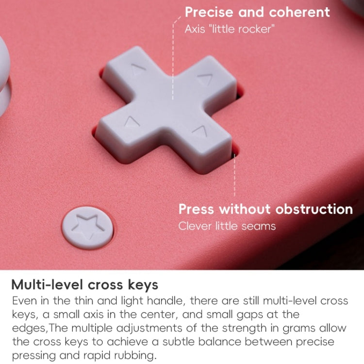 8BitDo Lite 2 Wireless Bluetooth Gamepad(Pink) - Controller Gamepad by 8BitDo | Online Shopping UK | buy2fix