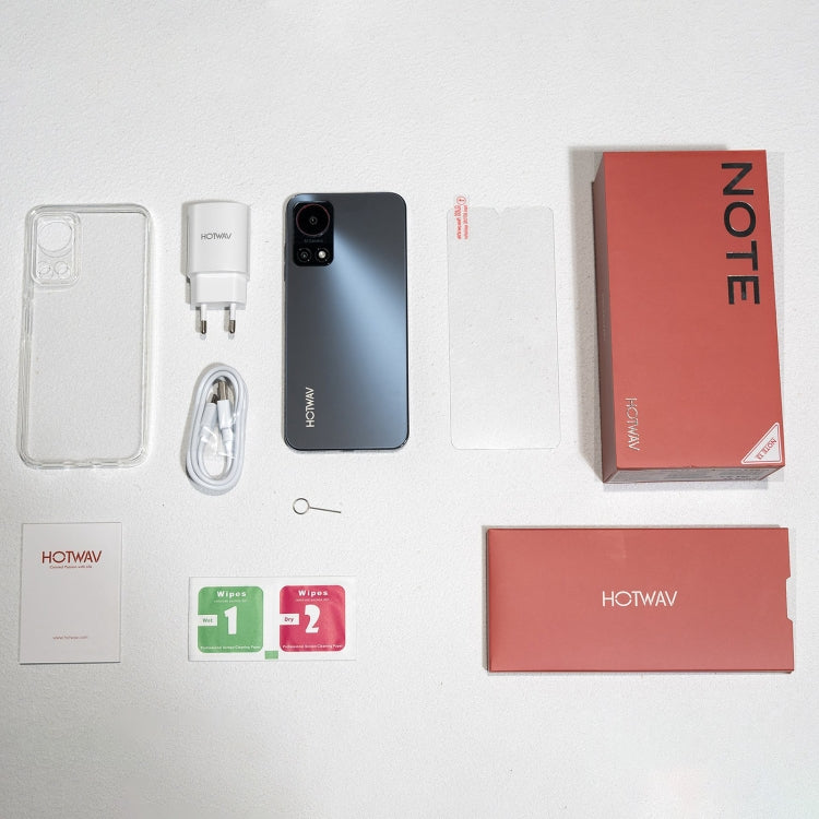 HOTWAV Note 13, 4GB+128GB, Side Fingerprint Identification, 6.6 inch Android 13 T606 Octa Core up to 1.6GHz, Network: 4G, NFC, OTG(Blue) by HOTWAV