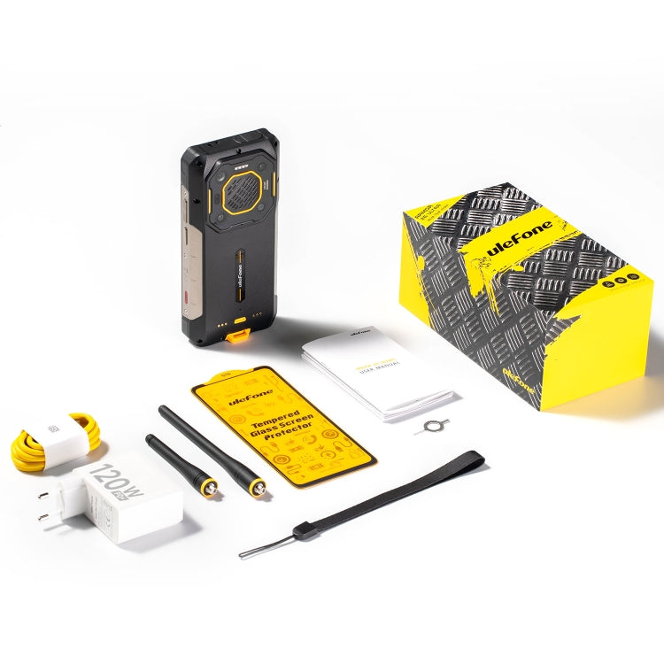 Ulefone Armor 26 Ultra Walkie-Talkie Version Rugged Phone, 12GB+512GB, 6.78 inch Android 13 MediaTek Dimensity 8020 Octa Core, Network: 5G, NFC(Black) by Ulefone