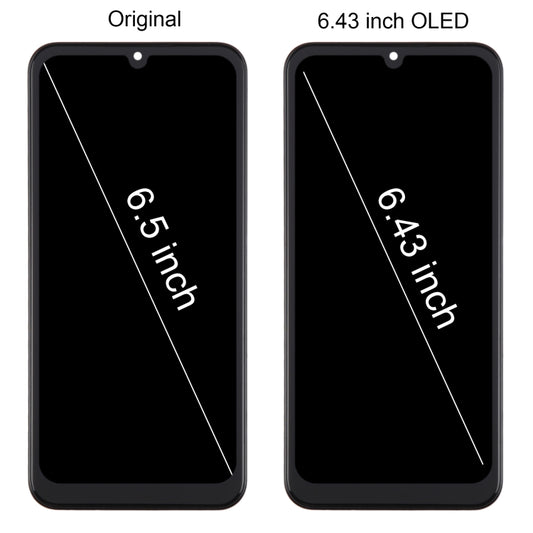For Samsung Galaxy A24 SM-A245F 6.43inch OLED LCD Screen Digitizer Full Assembly with Frame - LCD Screen by buy2fix | Online Shopping UK | buy2fix
