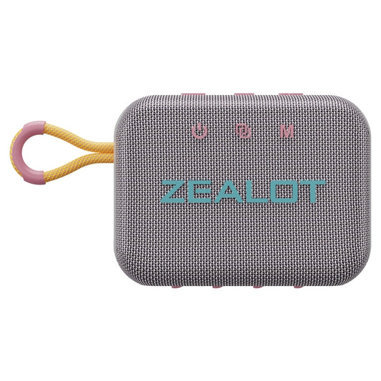 Zealot S75 Portable Outdoor IPX6 Waterproof Bluetooth Speaker(Grey) by ZEALOT