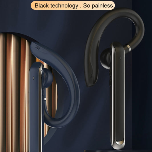 880 Ear Mounted ENC Noise Reduction Wireless Bluetooth Earphone(Black) by buy2fix