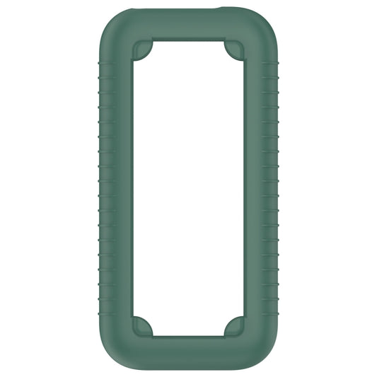 For Apple Vision Pro Accessories Power Bank Storage Silicone Protective Case(Dark Green) by buy2fix
