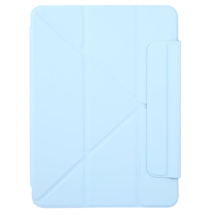 For iPad Air 13 2025 / 2024 Y-Shape Double-sided Clip Magnetic Smart Tablet Case(Blue) - iPad Air 13 2025 / 2024 Cases by buy2fix | Online Shopping UK | buy2fix