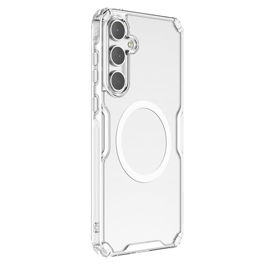 For Samsung Galaxy A55 NILLKIN Ultra Clear Magnetic PC + TPU Phone Case(Transparent) by NILLKIN