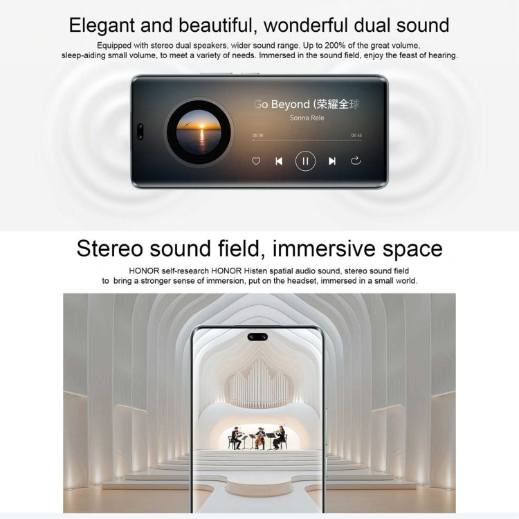 Honor 200 Pro, 16GB+512GB, Screen Fingerprint Identification, 6.78 inch MagicOS 8.0 Snapdragon 8s Gen 3 Octa Core, Network: 5G, NFC, OTG(Blue) by HONOR
