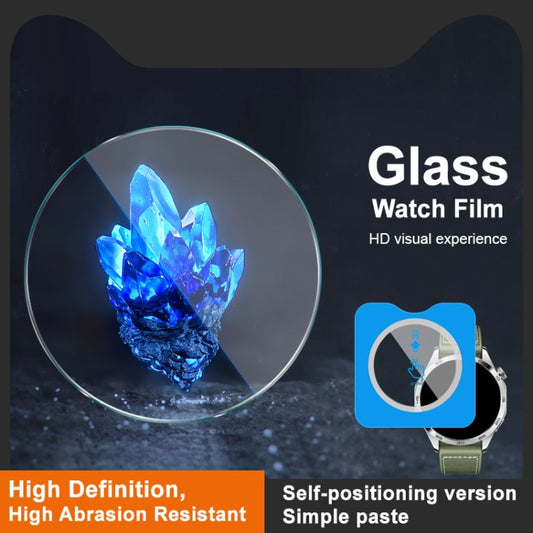 For Huawei Watch GT 4 46mm IMAK Tempered Glass Watch Protective Film Self-contained Positioning Version by imak