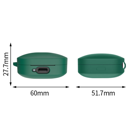 For Xiaomi Redmi Buds 6 Active Headset Silicone Protective Case(Green) by buy2fix