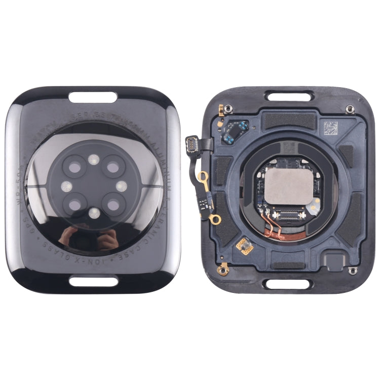 For Apple Watch Series 7 45mm LTE Glass Back Cover With Charging Module - Back Cover by buy2fix | Online Shopping UK | buy2fix