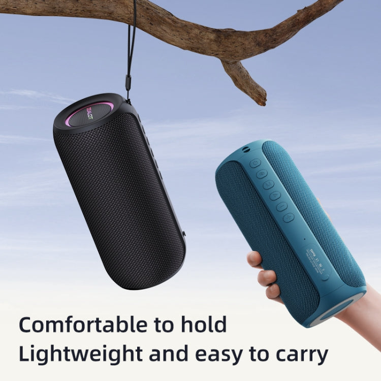 Zealot S32 Max 20W High Power Bluetooth Speaker with RGB Light(Blue) by ZEALOT