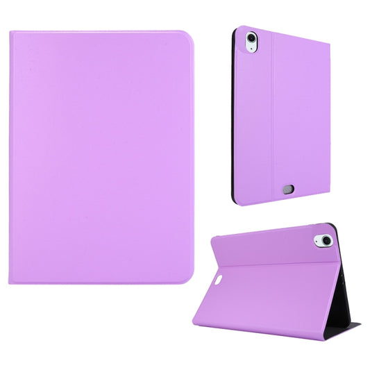 For iPad Air 13 2025 / 2024 Stretch Voltage Plain Leather Smart Tablet Case(Purple) - iPad Air 13 2025 / 2024 Cases by buy2fix | Online Shopping UK | buy2fix
