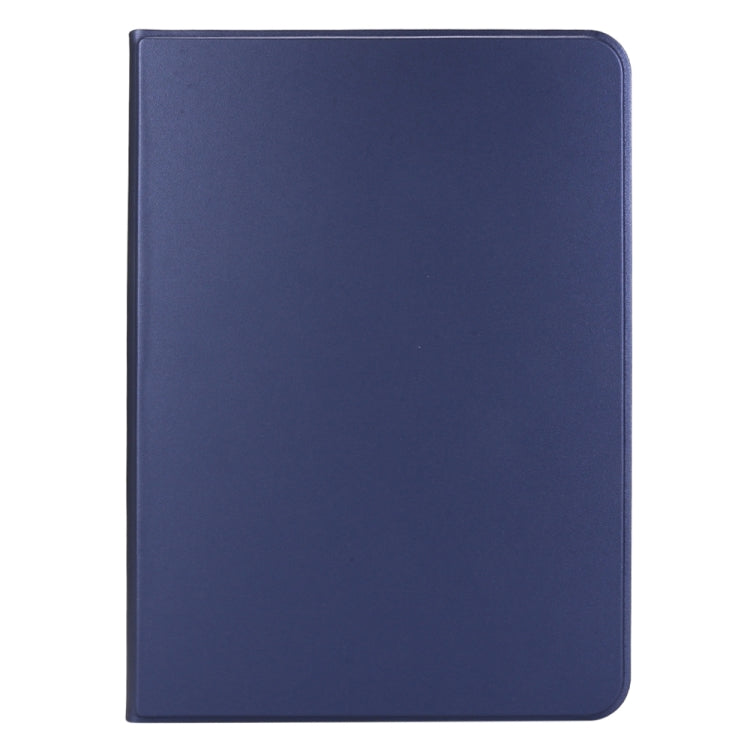 For iPad Air 11 2025 / 2024 Stretch Voltage Plain Leather Smart Tablet Case(Dark Blue) - iPad Air 11 2025 / 2024 Cases by buy2fix | Online Shopping UK | buy2fix
