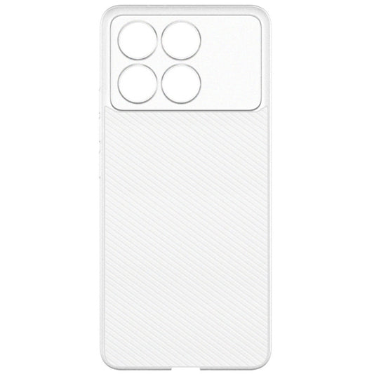 For Xiaomi POCO X6 Pro 5G imak 0.7mm Ultra Thin Ripple Texture Phone Case(Transparent White) by imak