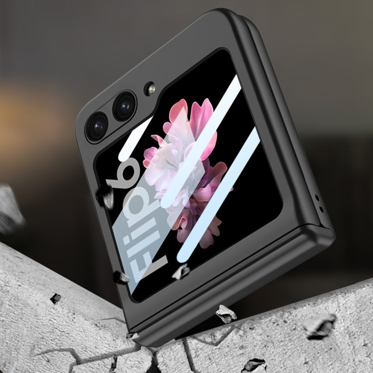 For Samsung Galaxy Z Flip6 / Flip7 FE GKK Integrated Magnetic Full Coverage Folding Phone Case(Purple) - Galaxy Z Flip6 5G Cases by GKK | Online Shopping UK | buy2fix