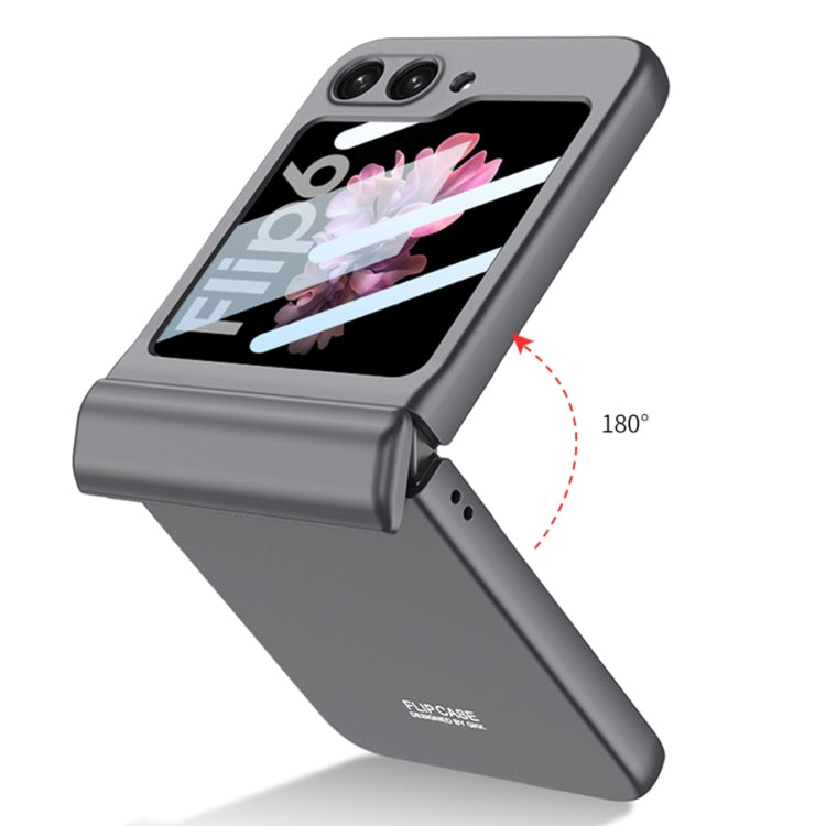 For Samsung Galaxy Z Flip6 / Flip7 FE GKK Integrated Magnetic Full Coverage Folding Phone Case(Purple) - Galaxy Z Flip6 5G Cases by GKK | Online Shopping UK | buy2fix