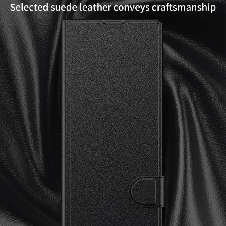 For Samsung Galaxy Z Fold7 5G GKK Integrated Flip Leather Phone Case(Carbon Fiber Texture) - Galaxy Z Fold7 5G Cases by GKK | Online Shopping UK | buy2fix