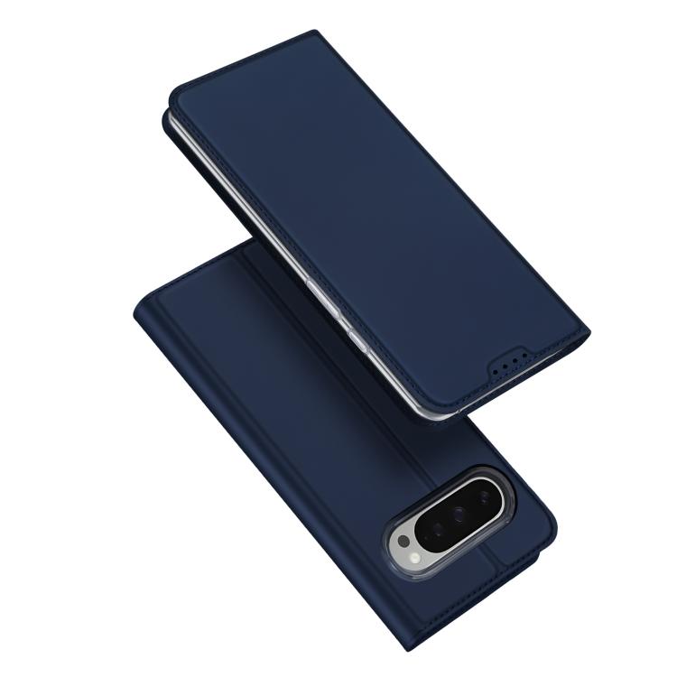 For Google Pixel 10 / 10 Pro DUX DUCIS Skin Pro Series Horizontal Flip Phone Leather Case(Blue) - Google Cases by DUX DUCIS | Online Shopping UK | buy2fix