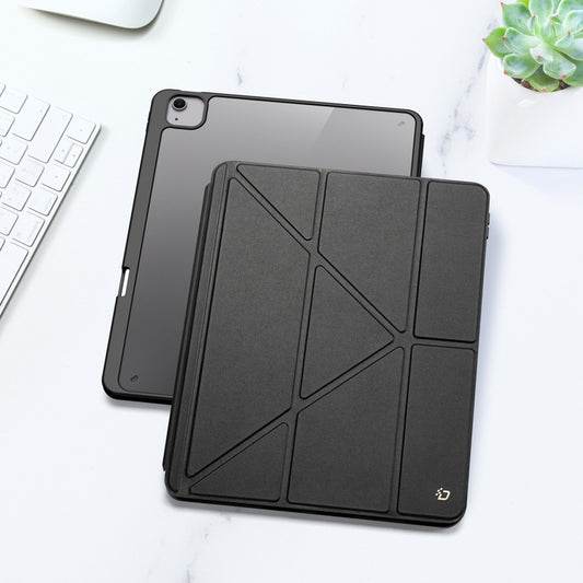 For iPad Air 13 2024 / 2025 DUX DUCIS Magi Series Smart Leather Tablet Case(Black) - iPad Air 13 2025 / 2024 Cases by DUX DUCIS | Online Shopping UK | buy2fix