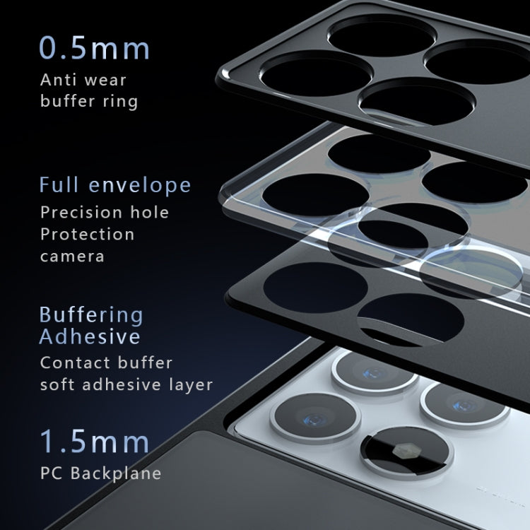 For Redmi K70 Pro / K70 Armor Precise Hole PC Hybrid TPU Phone Case(Transparent) - Xiaomi Cases by buy2fix | Online Shopping UK | buy2fix