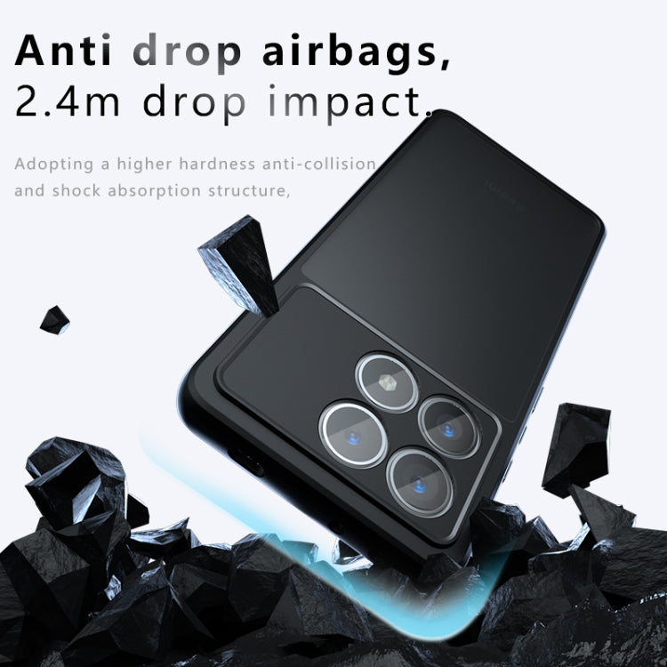 For Redmi K70 Pro / K70 Armor Precise Hole PC Hybrid TPU Phone Case(Transparent) - Xiaomi Cases by buy2fix | Online Shopping UK | buy2fix