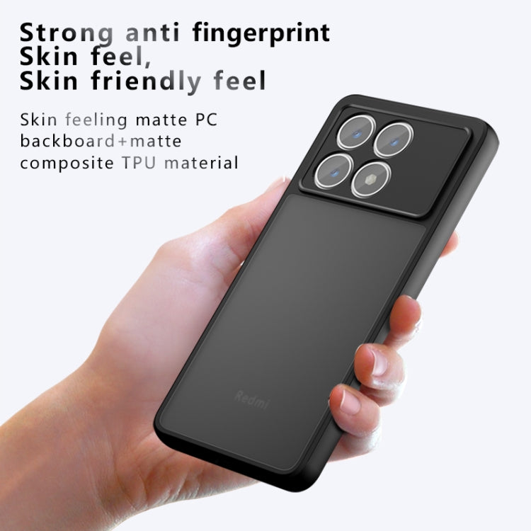 For Redmi K70 Pro / K70 Armor Precise Hole PC Hybrid TPU Phone Case(Transparent) - Xiaomi Cases by buy2fix | Online Shopping UK | buy2fix