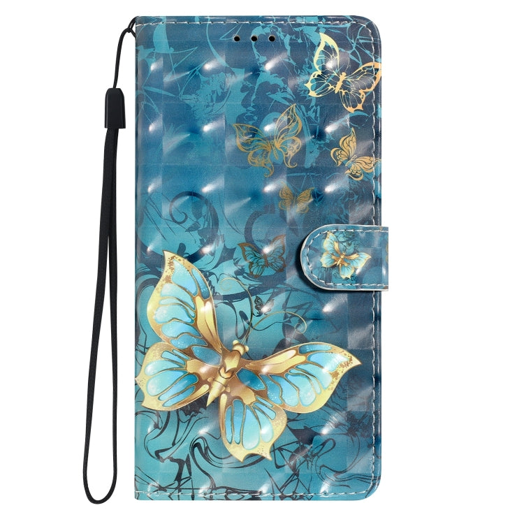 For iPhone 16 Pro 3D Pattern Leather Phone Case(3D Butterfly) - iPhone 16 Pro Cases by buy2fix | Online Shopping UK | buy2fix