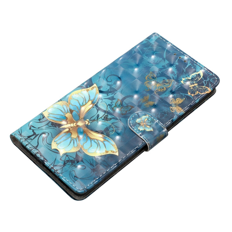 For iPhone 16 Pro 3D Pattern Leather Phone Case(3D Butterfly) - iPhone 16 Pro Cases by buy2fix | Online Shopping UK | buy2fix