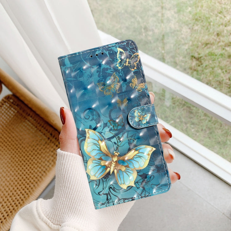 For iPhone 16 Pro 3D Pattern Leather Phone Case(3D Butterfly) - iPhone 16 Pro Cases by buy2fix | Online Shopping UK | buy2fix