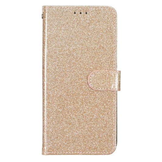 For Google Pixel 9 / 9 Pro Glitter Powder Flip Leather Phone Case(Gold) by buy2fix