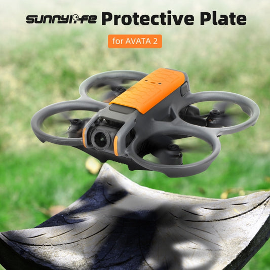 For DJI Avata 2 Sunnylife Drone Anti-Collision Protective Cover Back Plate(Black) by Sunnylife