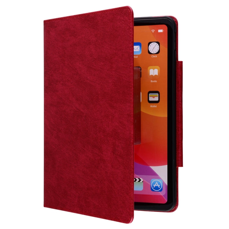 For iPad Pro 12.9 2022 / 2021 / 2020 / 2018 Cat Buckle Leather Smart Tablet Case(Red) - iPad Pro 12.9 (2022/2021) Cases by buy2fix | Online Shopping UK | buy2fix