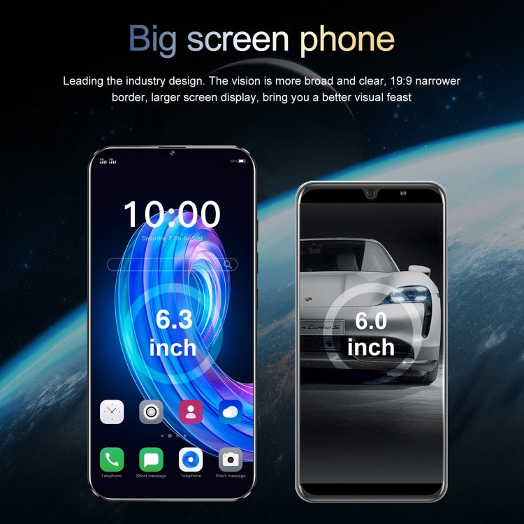 SDT86 / Note30 Pro, 2GB+16GB, 6.3 inch Screen, Face Identification, Android 10.0 MTK6737 Quad Core, Network: 4G, Dual SIM(Black) - by buy2fix | Online Shopping UK | buy2fix