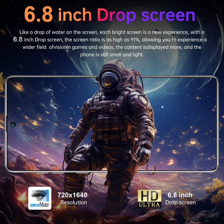 VB16 / Spark 20 Pro+, 3GB+64GB, 6.8 inch Screen, Face Identification, Android 10.0 MTK6737 Quad Core, Network: 4G, Dual SIM(Gold) - by buy2fix | Online Shopping UK | buy2fix