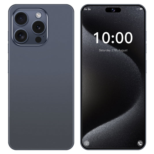 VD1 / i15 Pro Max, 3GB+64GB, 6.8 inch Screen, Face Identification, Android 10.0 MTK6753 Octa Core, Network: 4G, Dual SIM(Blue) by buy2fix