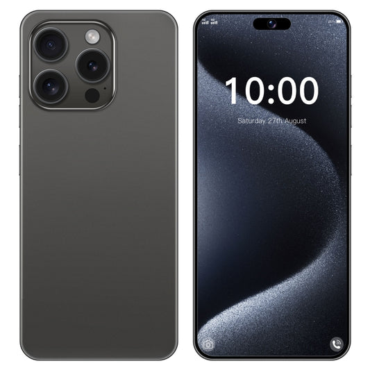 VD1 / i15 Pro Max, 3GB+64GB, 6.8 inch Screen, Face Identification, Android 10.0 MTK6753 Octa Core, Network: 4G, Dual SIM(Black) by buy2fix