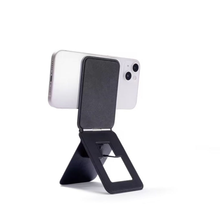 Magnetic Phone Desktop Folding Holder(Square Black) - Desktop Holder by buy2fix | Online Shopping UK | buy2fix